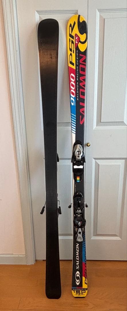 サロモンSALOMONスキー板（ビンディング・ポール）セット160cm メンズ