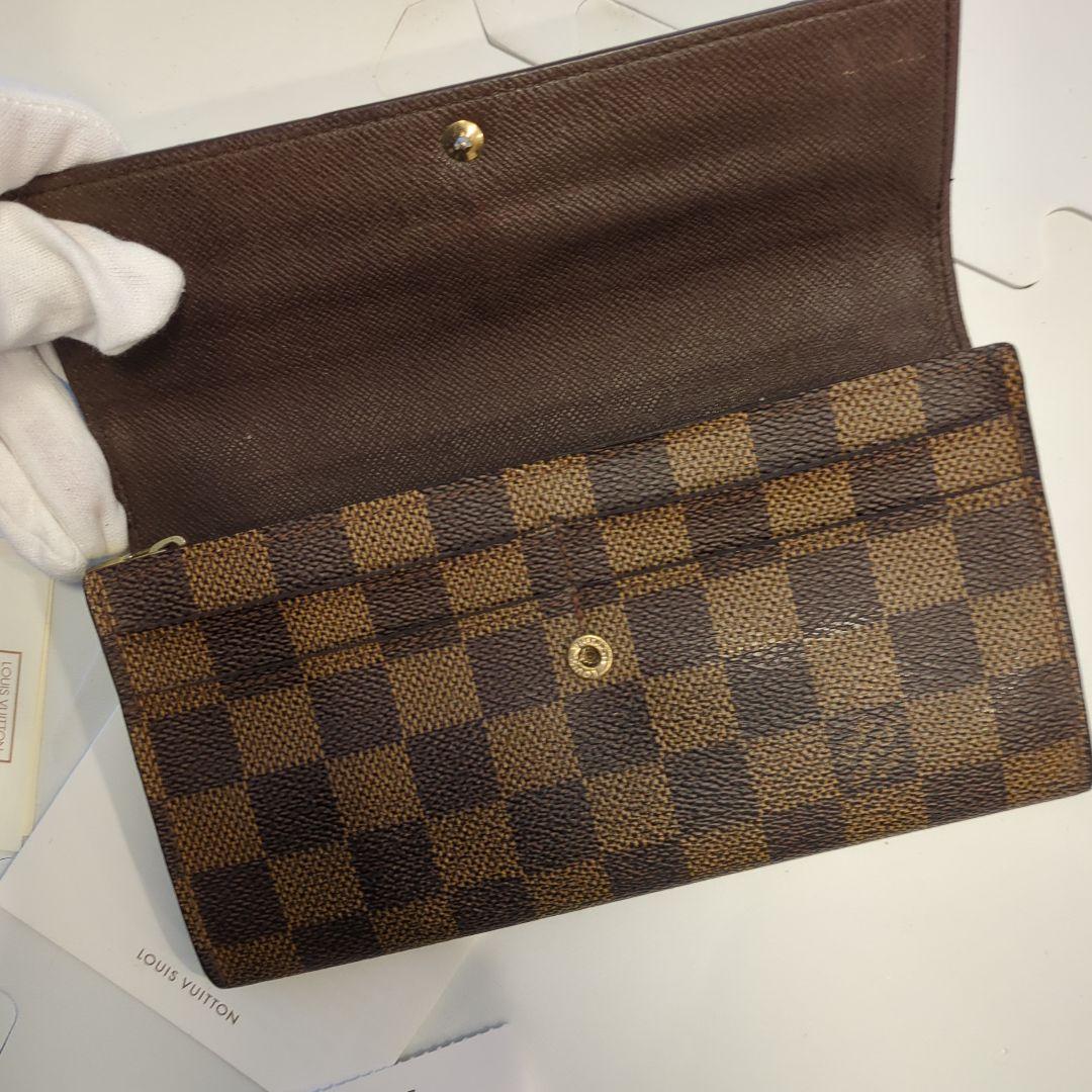 ✨極美品✨ルイビトンダミエポルトフォイユサラ二つ折り財 [箱付き]