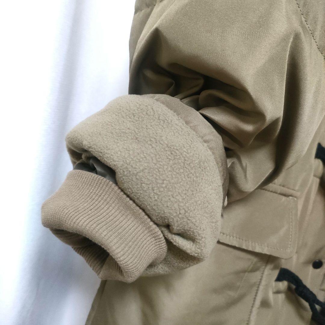 【美品】リブインコンフォート くぼっち 撥水ロングダッフルダウンコート MP