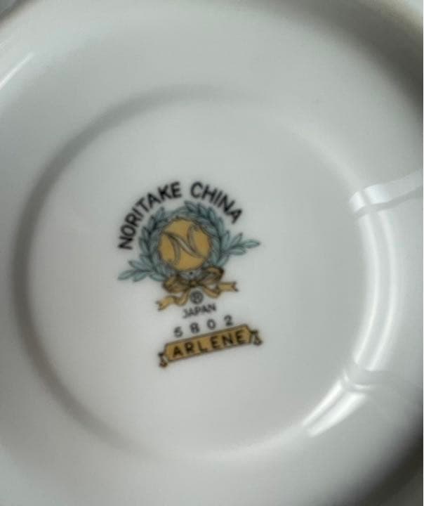 NORITAKE CHINA 5802 ARLENE ティーセット