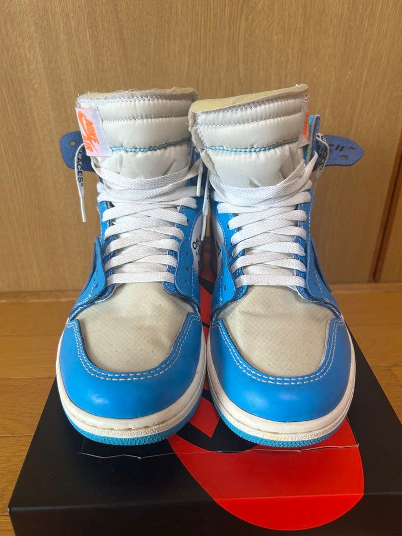 靴 Nike off-white air jordan1 unc