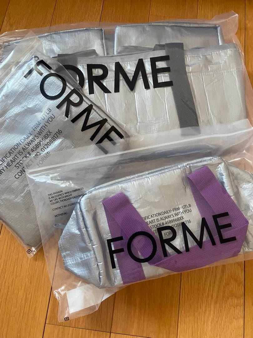 forme 東原亜希 COOLER BAG 3つセット