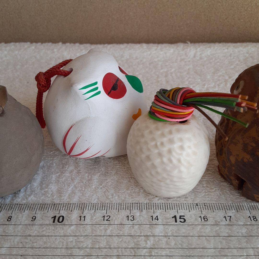 鈴　開運招福　邪気祓い　魔除け　フクロウ　ミミズク　置物　飾り　神様に呼びかける