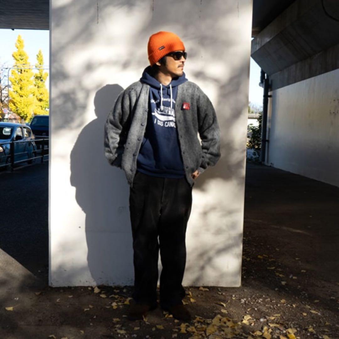 ホテルという名の美容室 HOTEL × 三軒茶屋USコラボ カーディガン　グレー