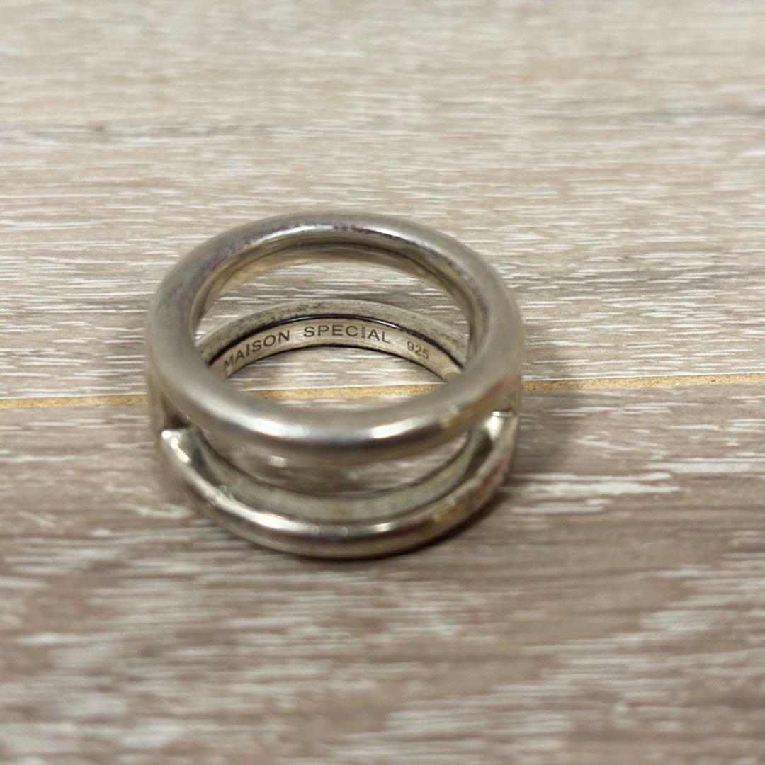 アクセサリー MAISON SPECIAL Connect Double Ring