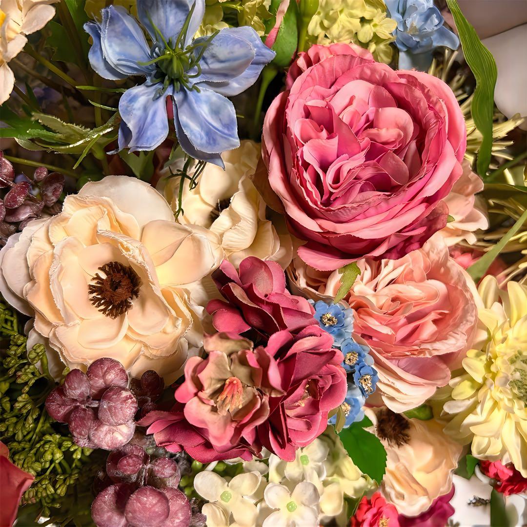 光触媒　人工観葉ウォールグリーン　フェイクグリーン　お祝い花7160