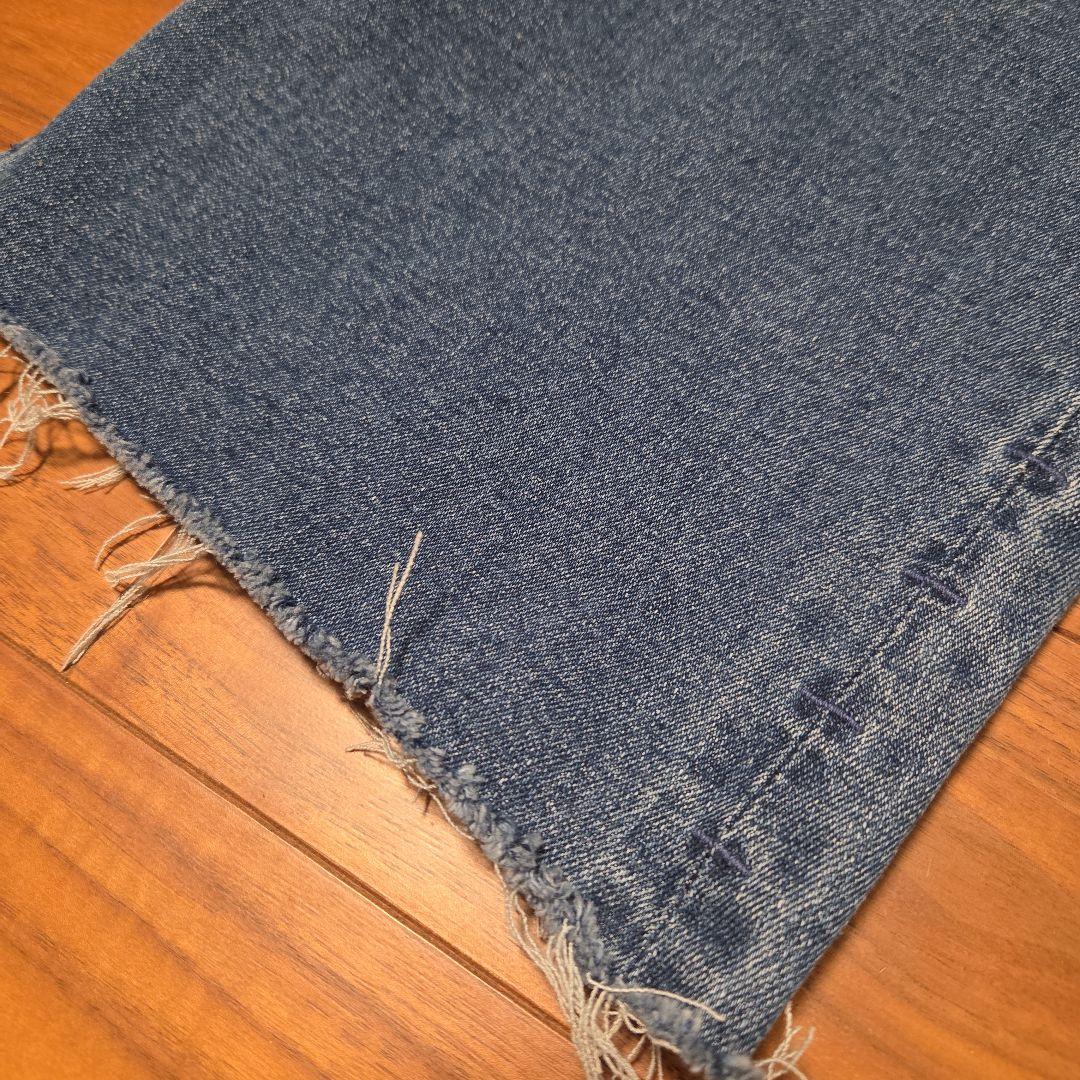 コラージュガリャルダガランテQ.anosセルフカットデニム ブルーsize 0