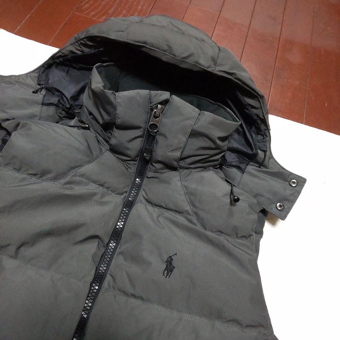 ラルフローレン・ダウンベスト・ジャケット・フード・ポニー