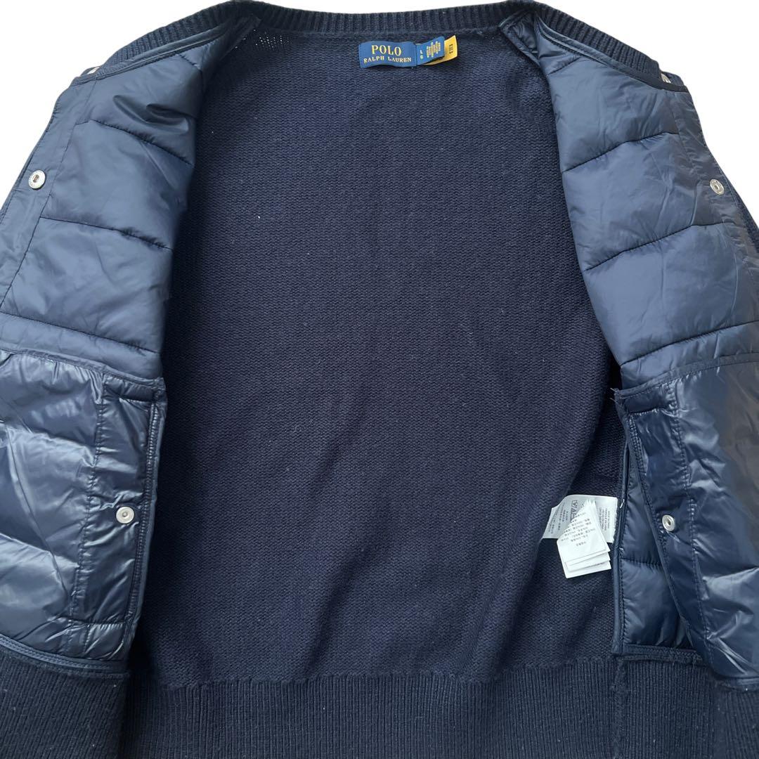 ポロラルフローレン　ハイブリッドカードロングスリーブカーディガン　2024年製L