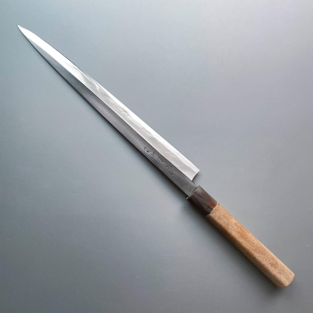 京都 有次 特製 柳刃包丁 9.5寸（284mm）水牛柄