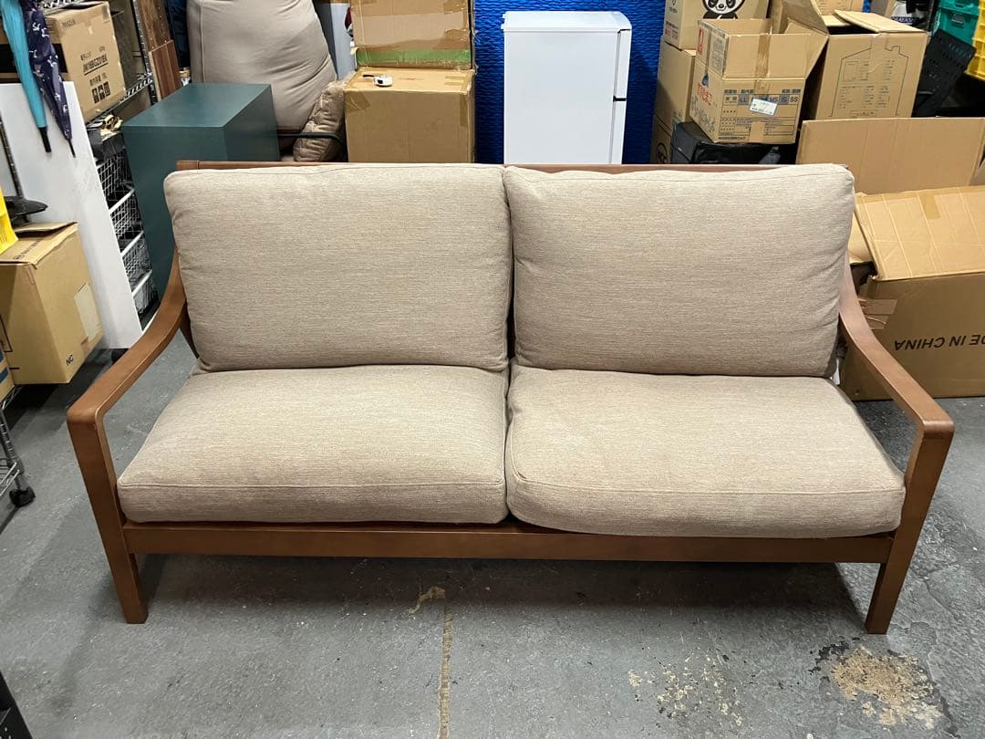 【守口市に引き取り限定】ニトリ 3人掛けソファ