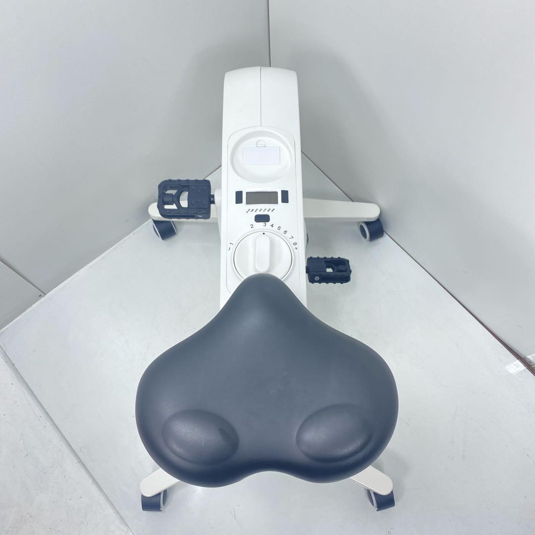 FlexiSpot フィットネスバイク スタンディングデスク 無段階調整