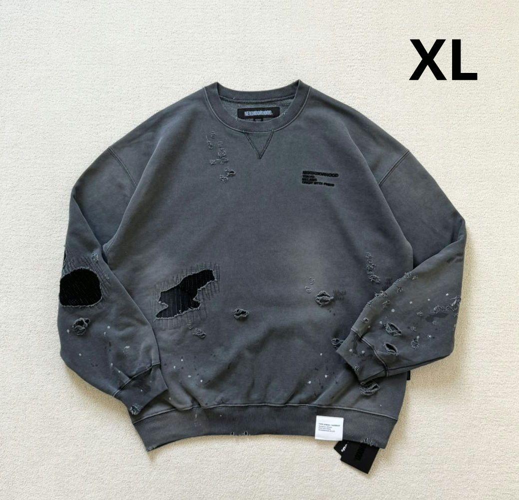 新品 ネイバーフッド SAVAGE スウェット 黒 neighborhood