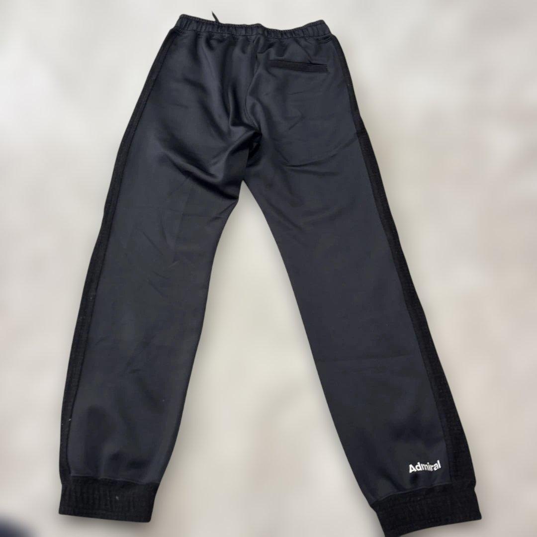 【Admiral 】アドミラル フード付きジャージ 冬用 ブラック 上下セットL