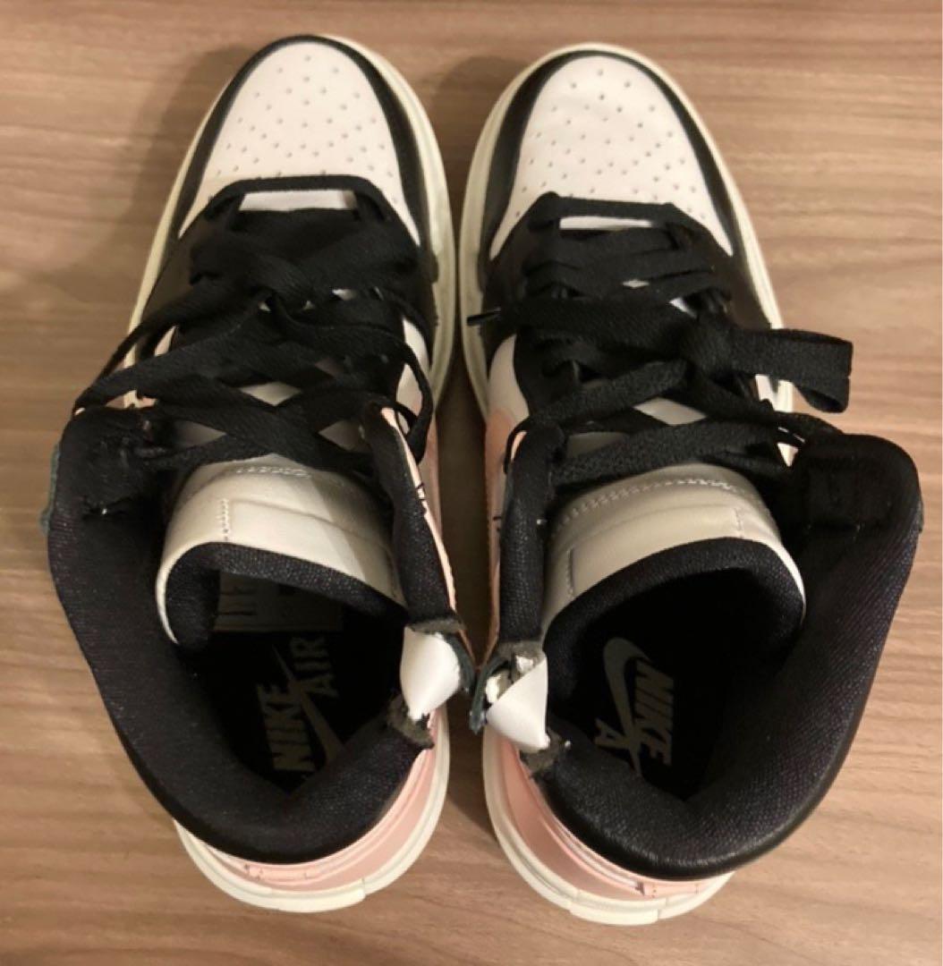 ぴ　エアジョーダン1 ハイ エレベート ピンク