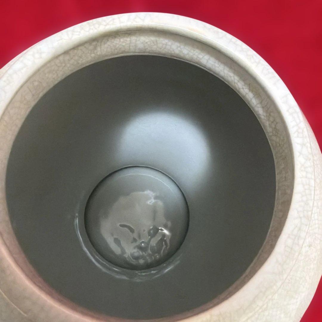 希少品骨董薩摩焼 壺 沈香壺 花瓶 金彩 芸術品 壺花瓶 蓋付き高さ410mm