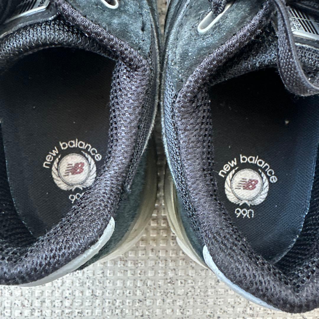 ニューバランス 990 V4 26cm ブラック USA