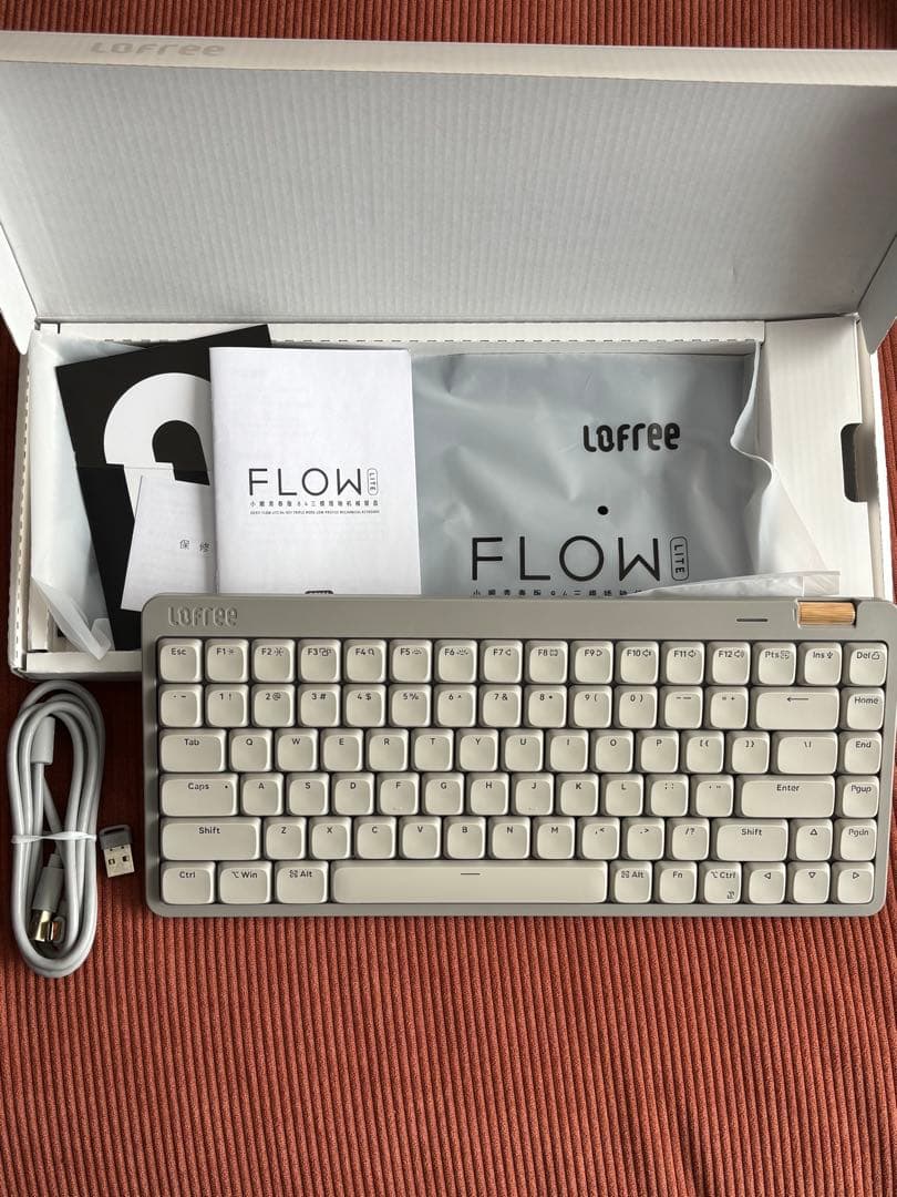 Lofree FLOW lite グレー キーボード 本体