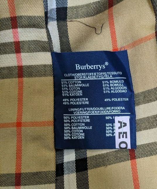 1980-90s ヴィンテージ バーバリー トレンチ コート