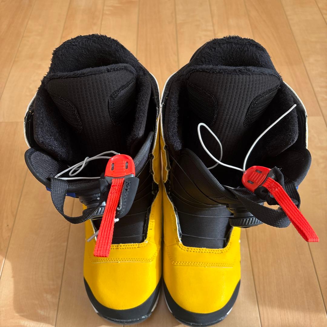 バートン　スノーボードブーツ　ルーラー ボア ワイド ゴールデンロッド