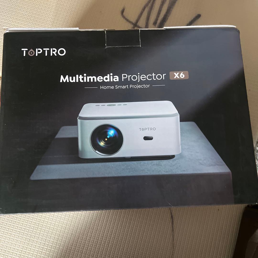 TOPTRO X6 プロジェクター本体 一回使用