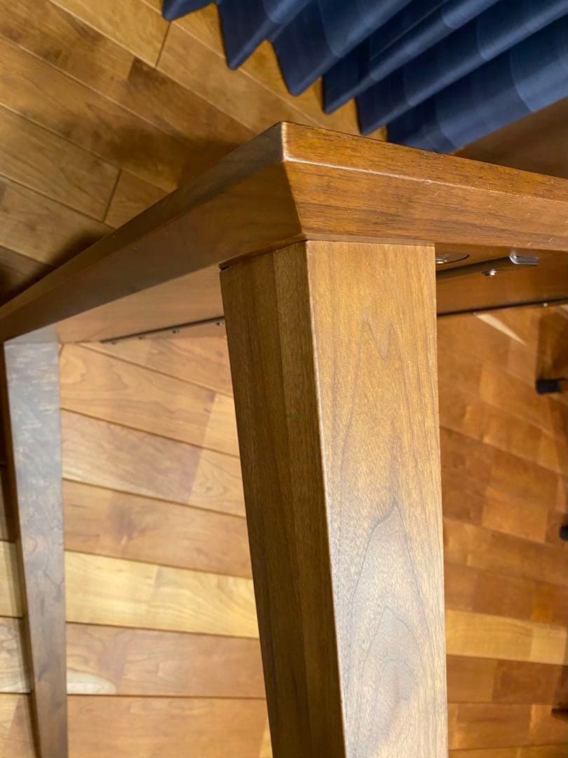 柏木工 ダイニングテーブル 90cm ウォールナット 飛騨家具 北欧 たのメル便