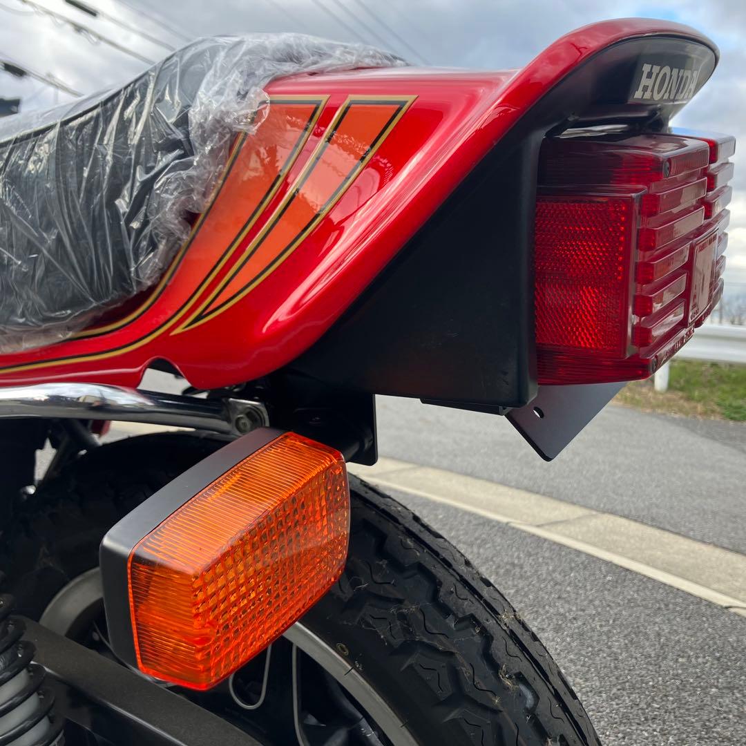 CB750F アルミフェンダーレスキット ブラック ショートウインカーステー付き