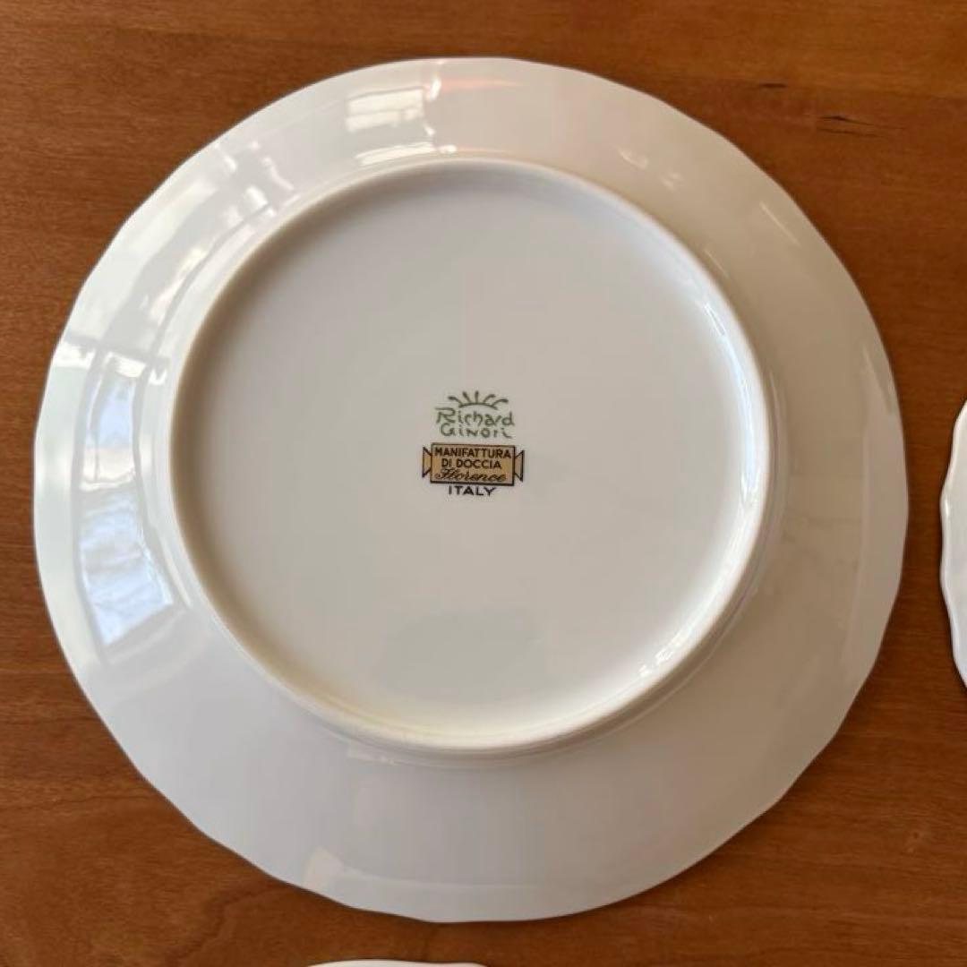リチャードジノリ　コックドール　プレート4枚セット