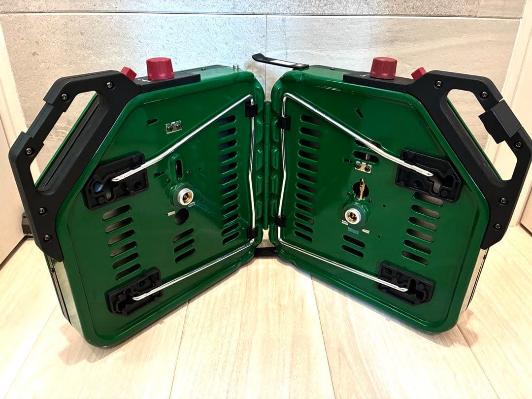 【極美品】コールマン フォールディングLPツーバーナーストーブ