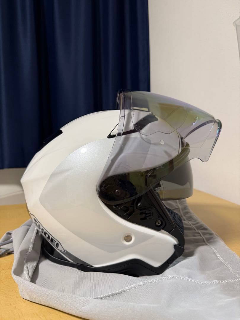 美 SHOEI J-CRUISE 2 ADAGIO M 山城ブルーミラーシールド