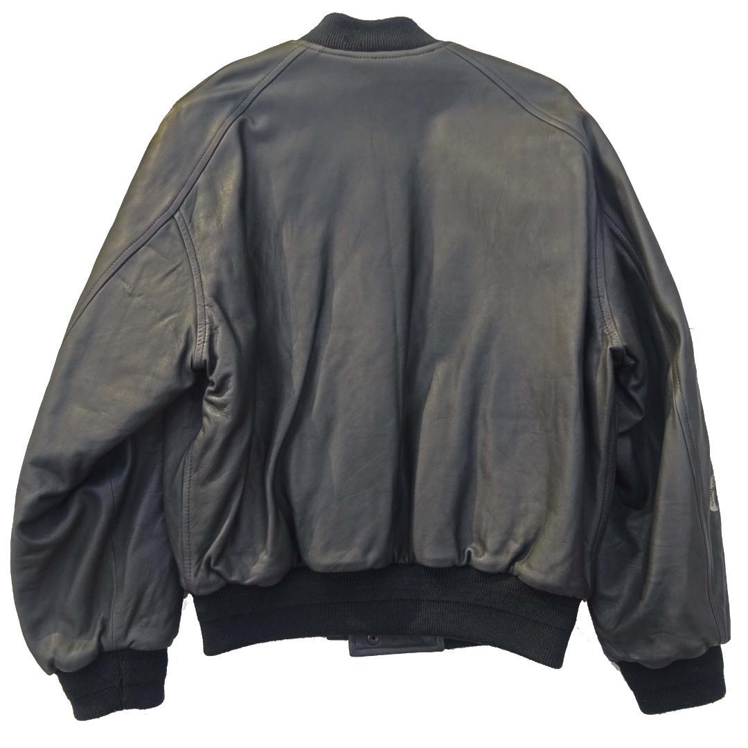 90s 希少FUNカンサイマン スカジャンスタジャンラム羊革レザー山本寛斎