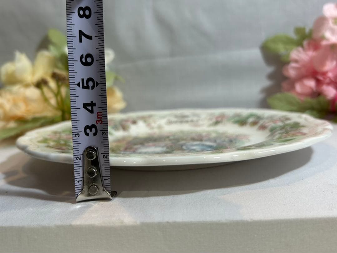 ロイヤルダルトン　ブランブリーヘッジ　サマープレート当時物ネームサイン入り