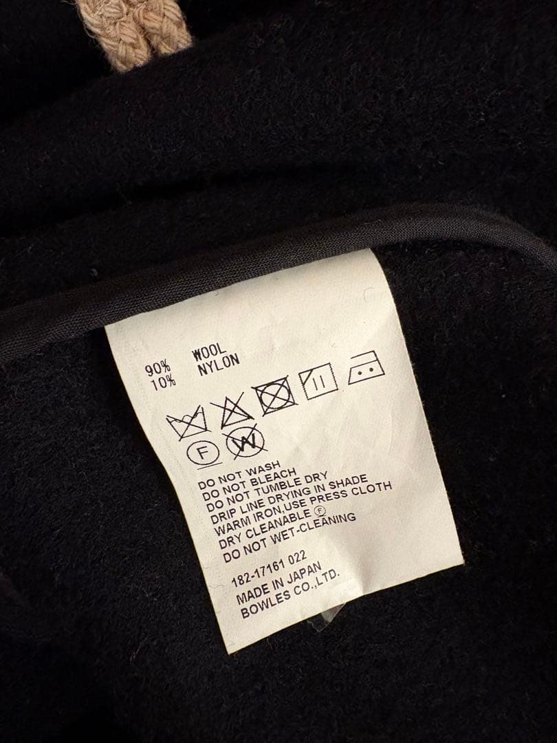 HYKE/ハイク　ダッフルコート　ネイビー　size1