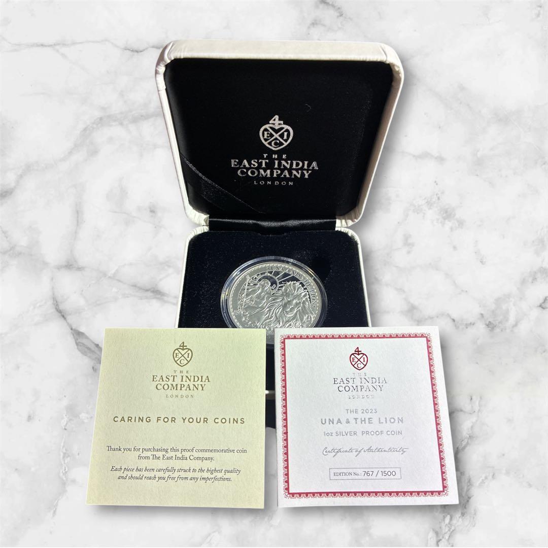 EAST INDIA COMPANY ウナとライオン　2023年　シルバー