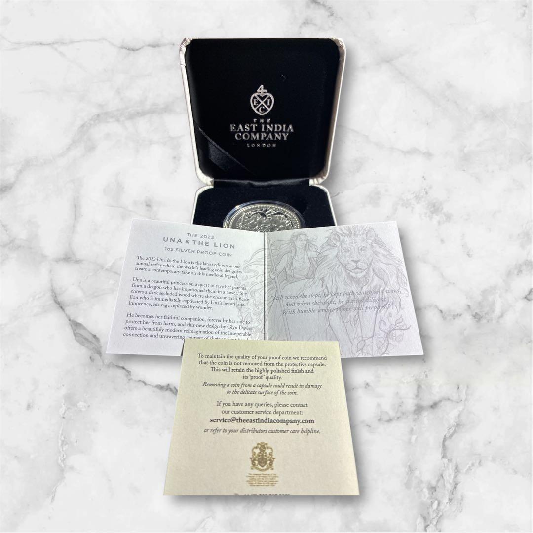 EAST INDIA COMPANY ウナとライオン　2023年　シルバー