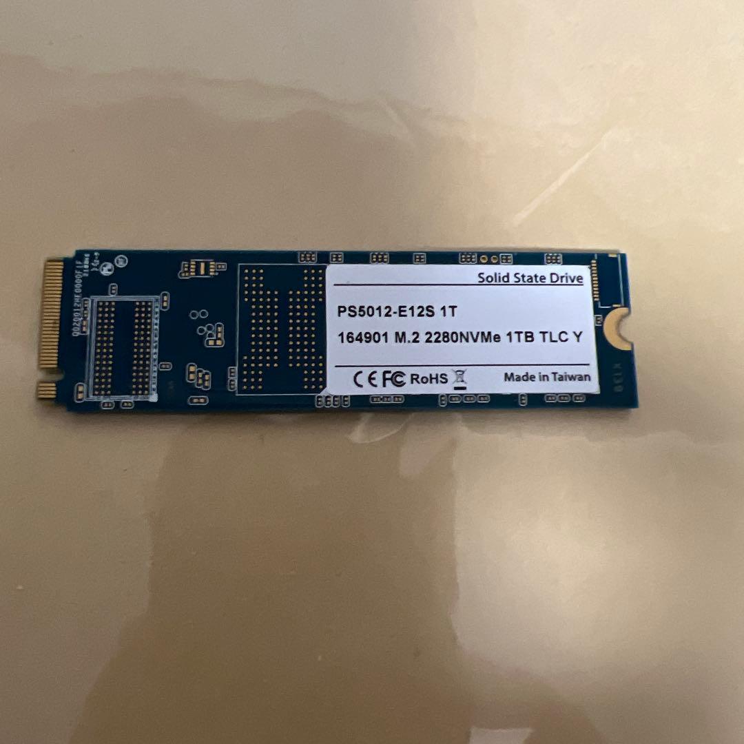 内蔵型SSD PHISON PS5012-E12S-1T 1TB SSD