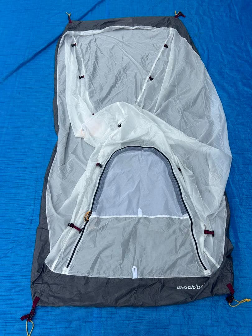 【美品】モンベル ステラリッジテント1 グリーン