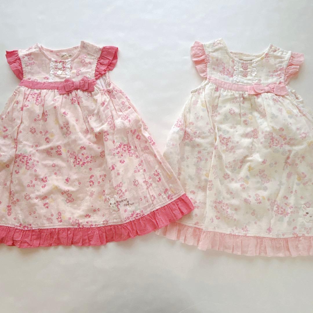 【クーラクール】ワンピース♡カーディガン18点まとめ売り100cm