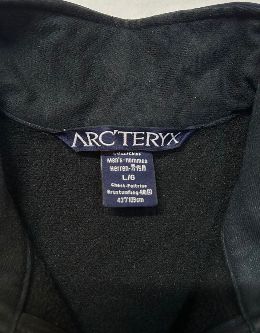スペシャルArc’teryx 金刺繍Navy Gamma SV Jacket L