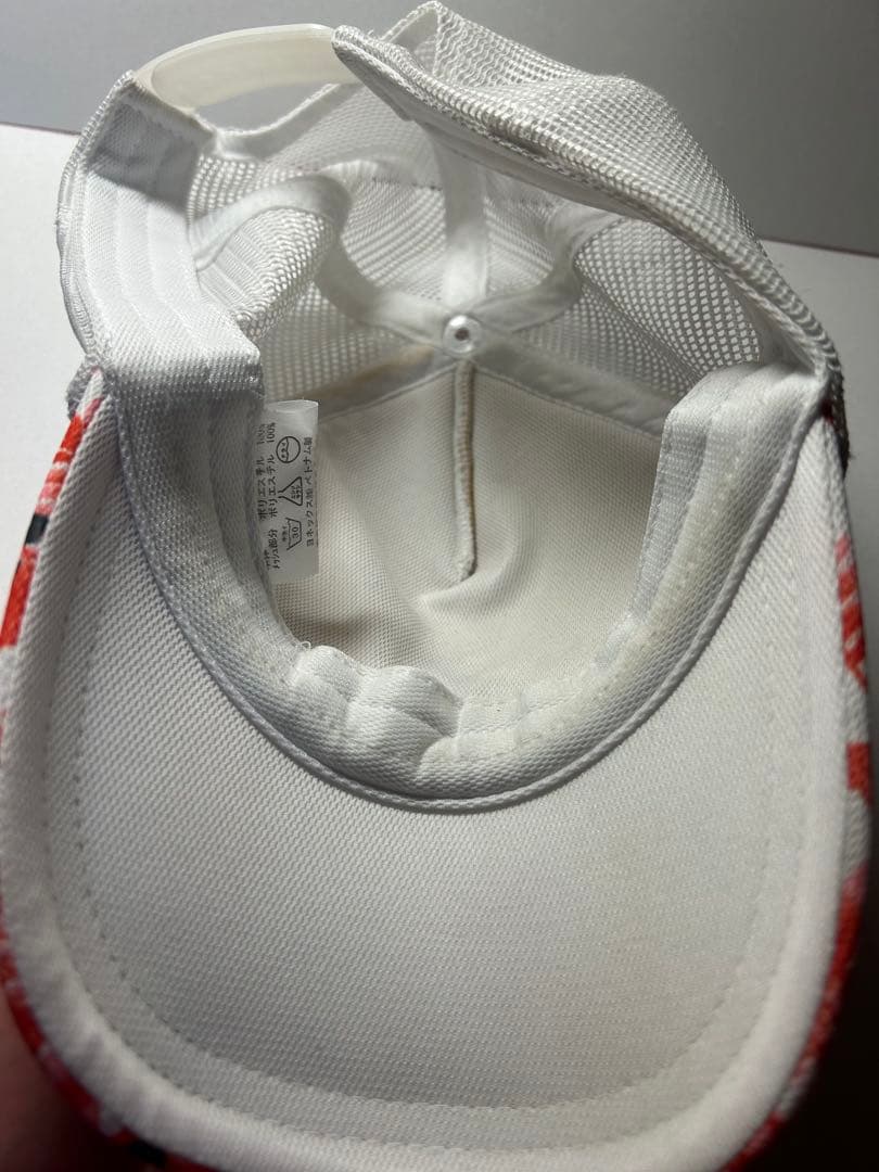 【希少】YONEX オールジャパンキャップ ボタニカル レッド