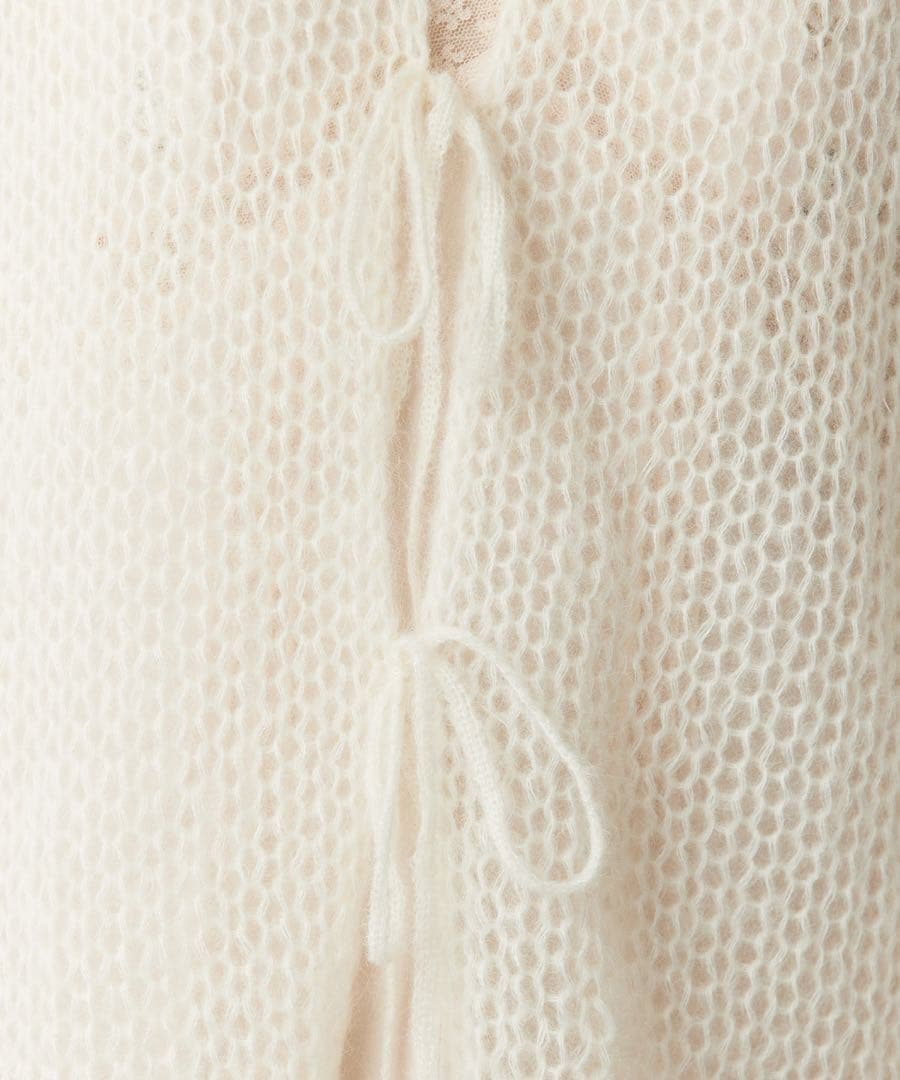 DEICY デイシー ME COUTURE 2WAYキッドモヘヤシアーニット