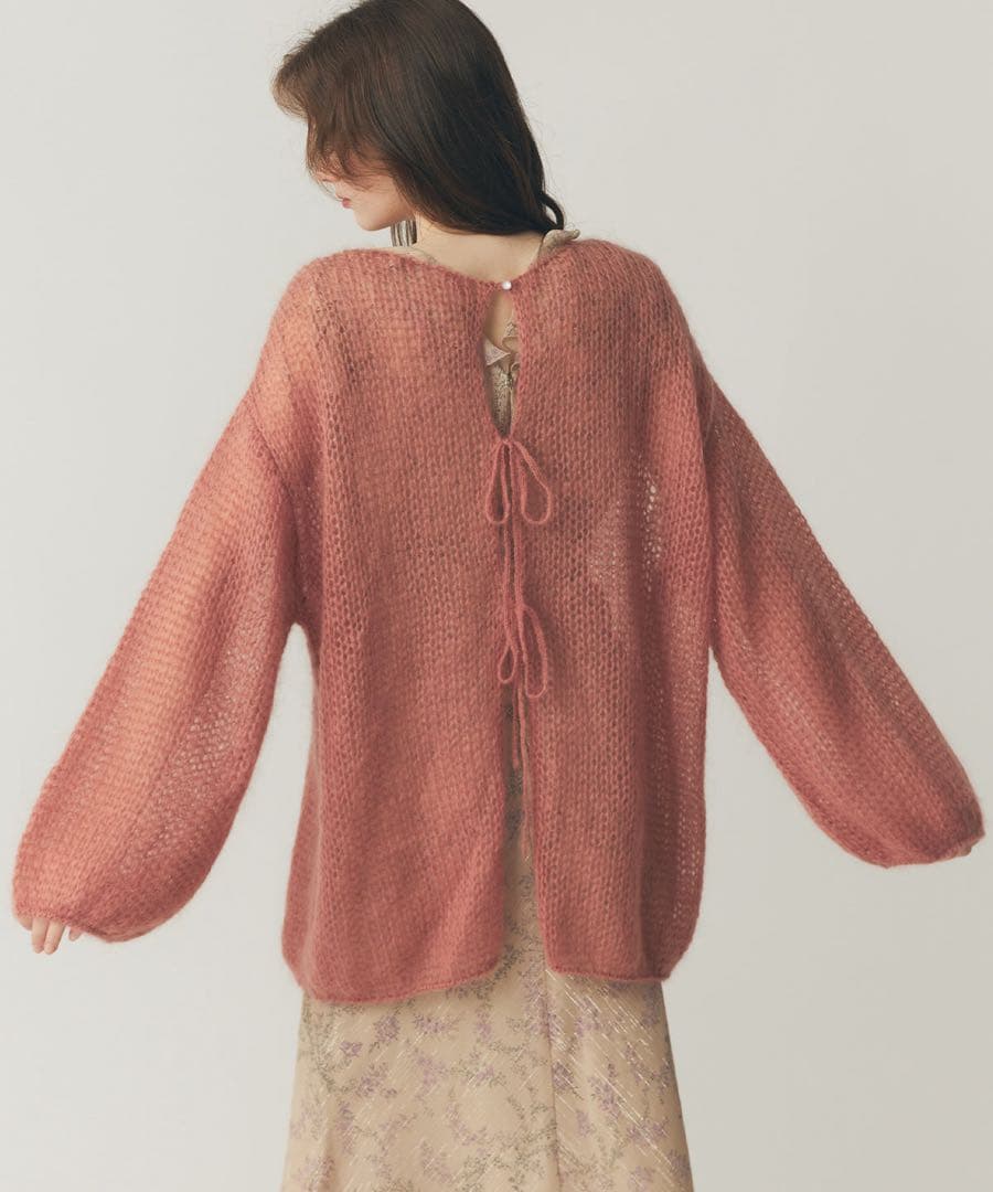 DEICY デイシー ME COUTURE 2WAYキッドモヘヤシアーニット