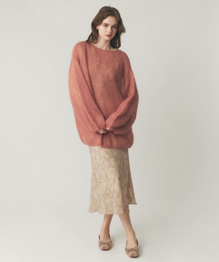 DEICY デイシー ME COUTURE 2WAYキッドモヘヤシアーニット