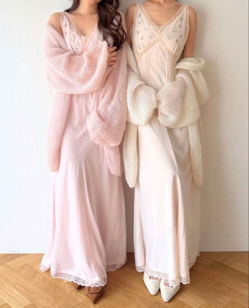 DEICY デイシー ME COUTURE 2WAYキッドモヘヤシアーニット