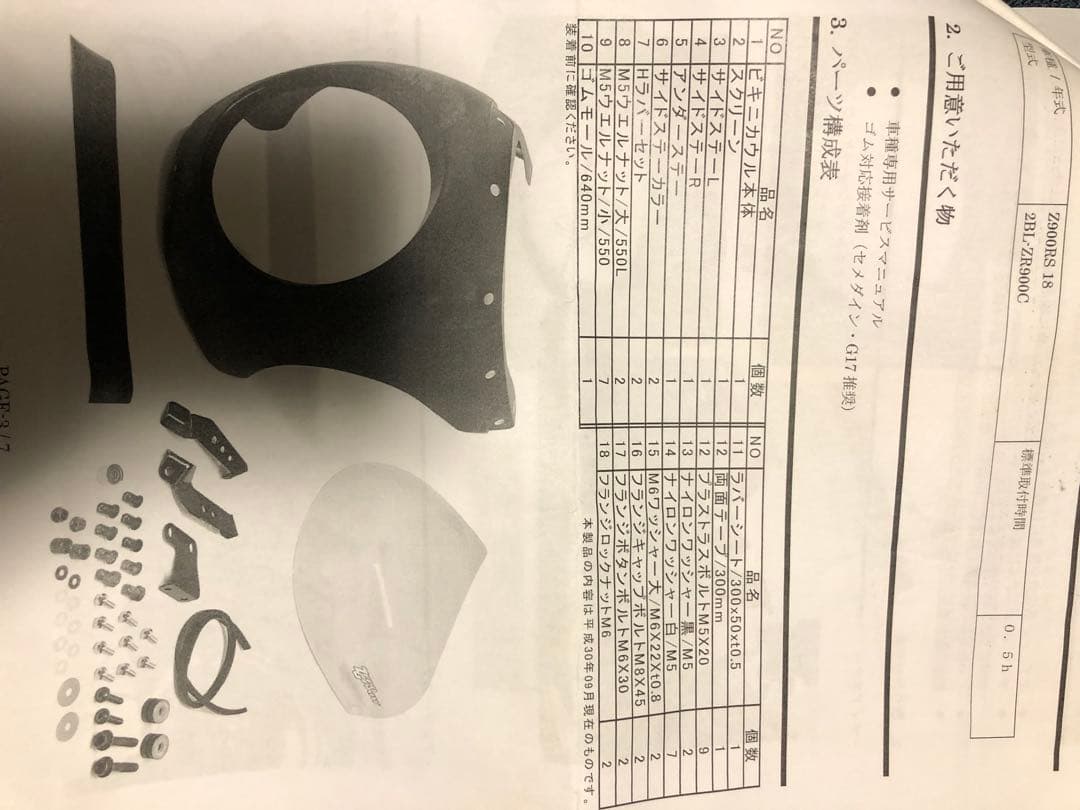 Z900RS アクティブ ビキニカウル