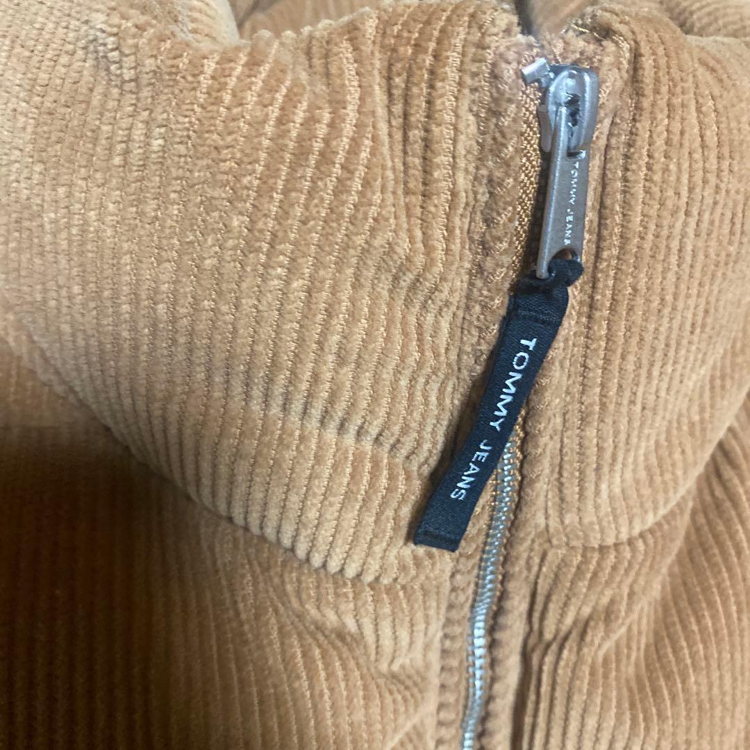 「かん様」 JEANS コーデュロイ ダウンジャケ ット　L キャメル