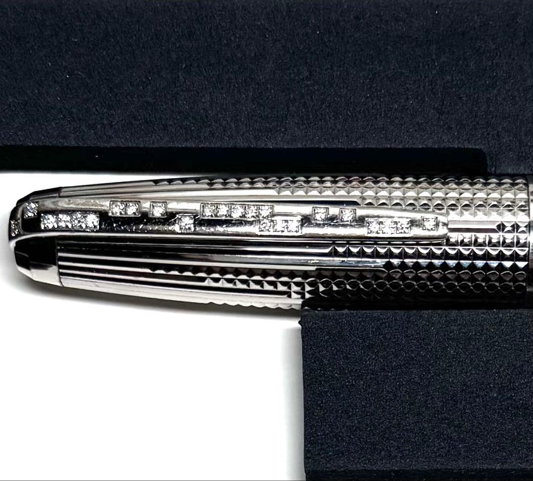 デュポンボールペン。世界限定1952個。ダイヤモンドドロップス。天然ダイヤモンド