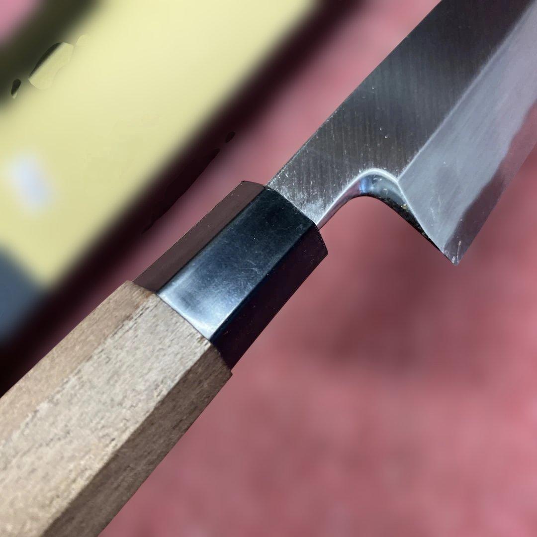 白ニ鋼　切付型特製万能和包丁　180㎜ 6寸