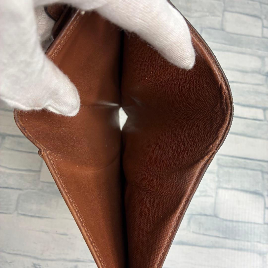 美品　55 LOUIS VUITTON ルイヴィトン　￼三つ折り財布　mt7