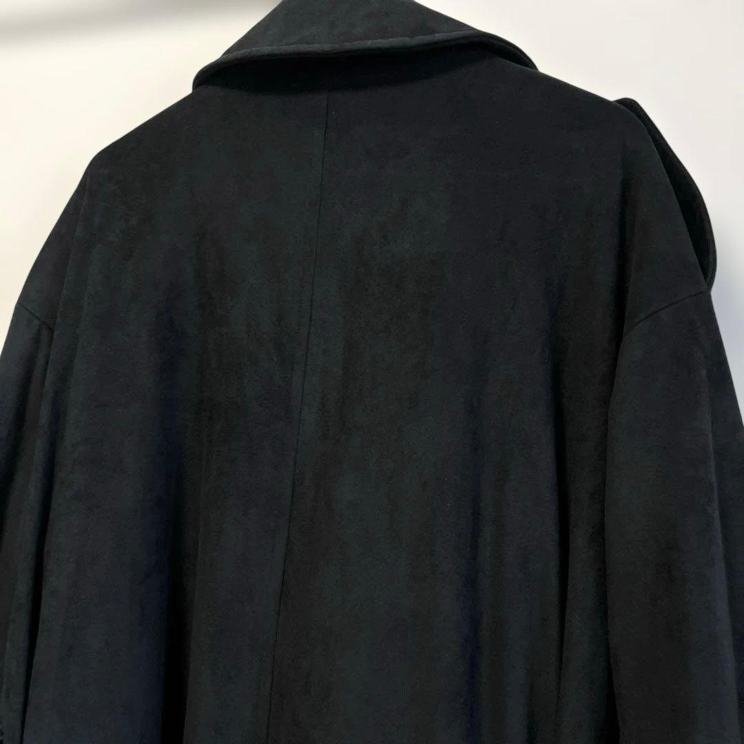タグ付 CLEL ダブルテックフェード トレンチコート M ブラック 黒